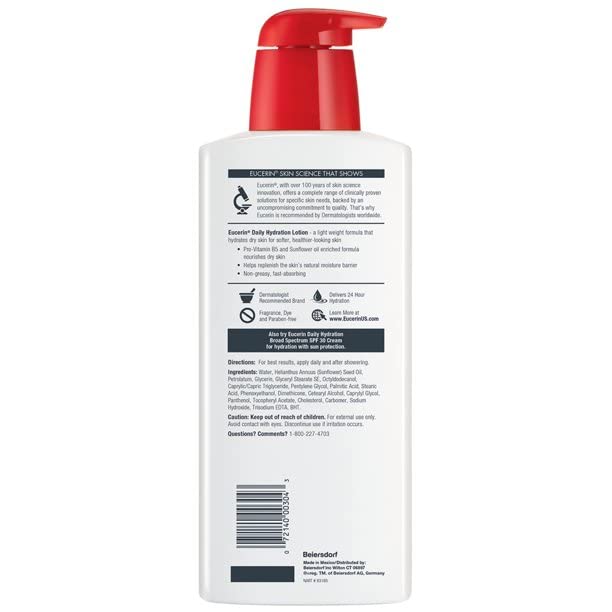 Eucerin Daily Hydration Body Lotion 16.9 Fluid Ounce by Eucerin