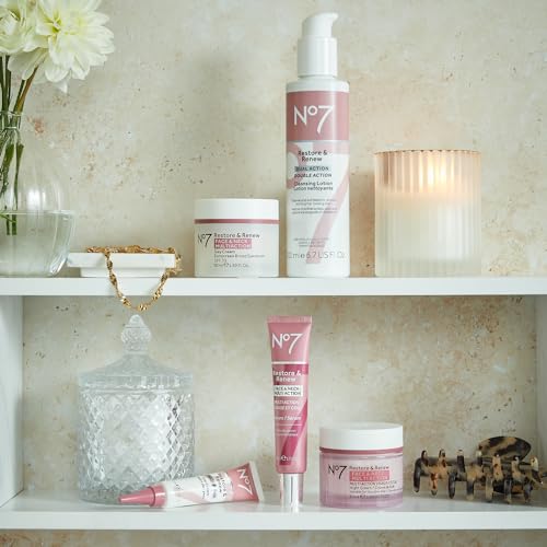 No7 Restore & Renew Face & Neck Multi Action Skincare System , pack of 1