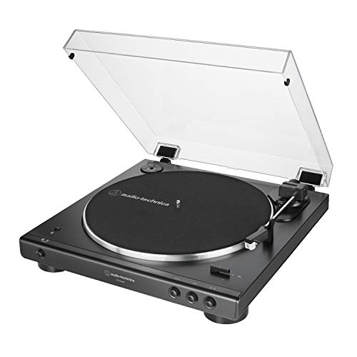 Audio-Technica AT-LP60XBT-WH Fully Automatic Bluetooth Belt-Drive Stereo Turntable