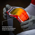 100% Racecraft 2 Premium Protective Sport Goggles with Nose Guard