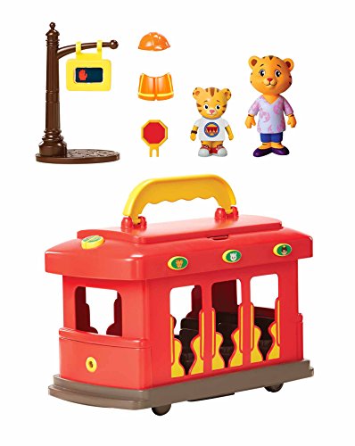 Daniel Tiger's Neighborhood 87833 Daniel Tiger-Deluxe Electronic Trolley Vehicle