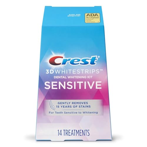Crest 3D White Gentle Routine Dental Whitening Kit with 14 Treatments