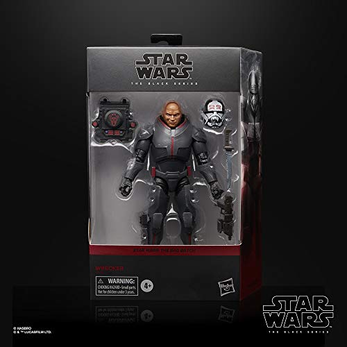 Star Wars The Black Series - Figura de Wrecker a Escala de 15 cm - Star Wars: The Bad Batch - Edad: 4+