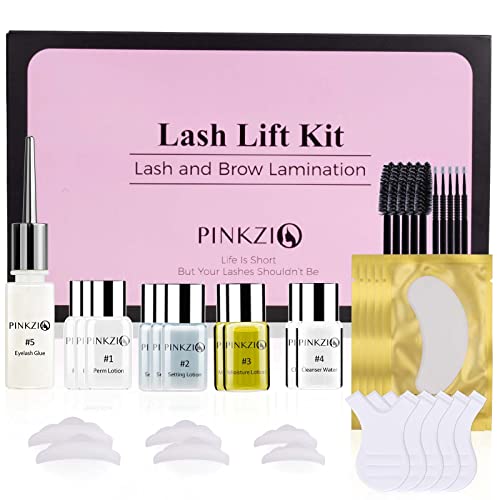 PINKZIO Eyelash Perm Kit PINKZIO lash Lift Kit For Professional Use