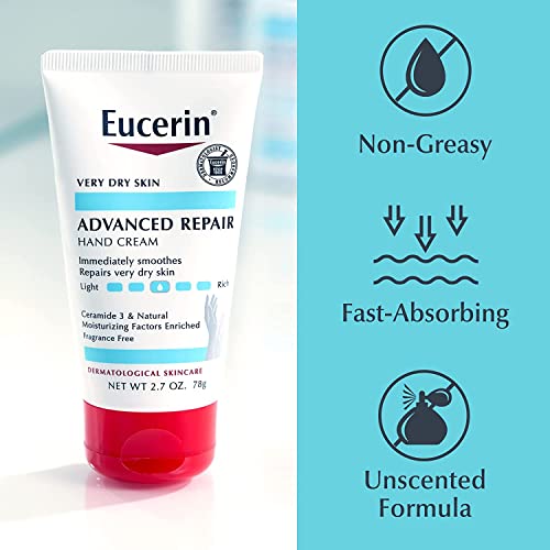 Eucerin Advanced Repair Hand Creme 2.7 oz (Pack of 2)