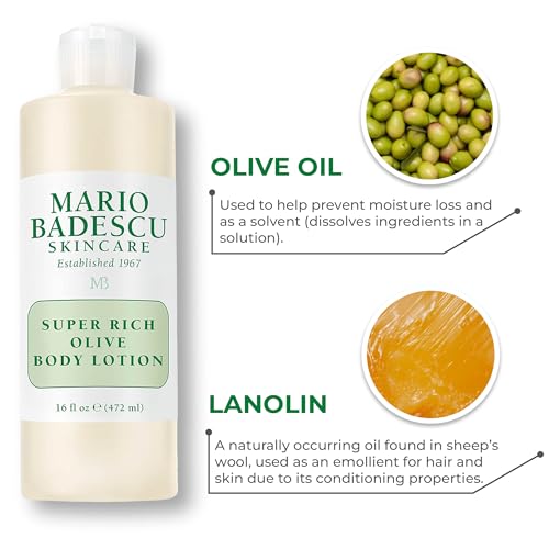Mario Badescu Loción corporal de oliva súper rica