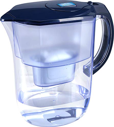 Alkaline Mineral Water Ioniser Pitcher 3.5L COMES WITH 1 EXTRA CARTRIDGE Pure Healthy Water in Minutes From EHM