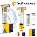 iSpring WSP50ARB - Filtro de agua para sedimentos giratorios y reutilizables