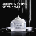 FILORGA TIME-FILLER 5XP CREAM Pieles Secas a Normales Repara Arrugas de Cara, Contorno de Ojos y Cuello 50ml
