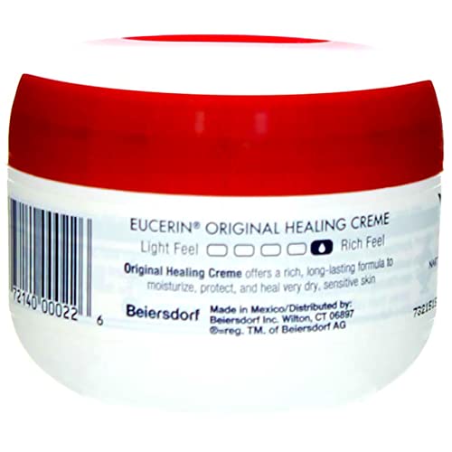 Eucerin Sensitive Skin Experts - Crema curativa original de 4 onzas