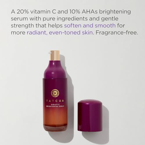 TATCHA Violet-C Brightening Serum 20% Vitamin C + 10% AHA