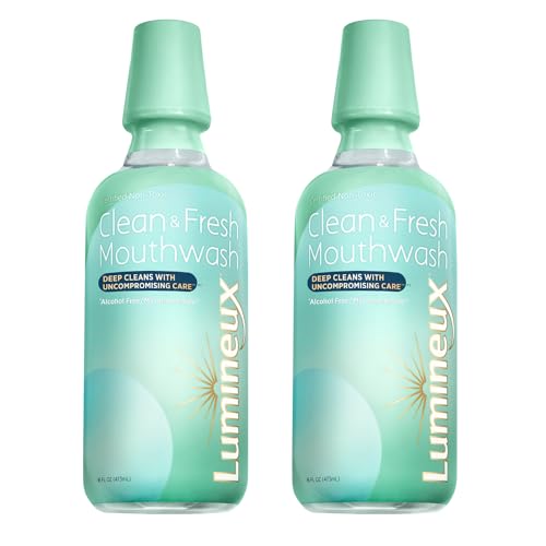 Oral Essentials Oral Essentials Clean & Fresh Mouthwash (2 Pack) Dentist Formulated Alcohol/preservative/sugar Free, 16 Ounce