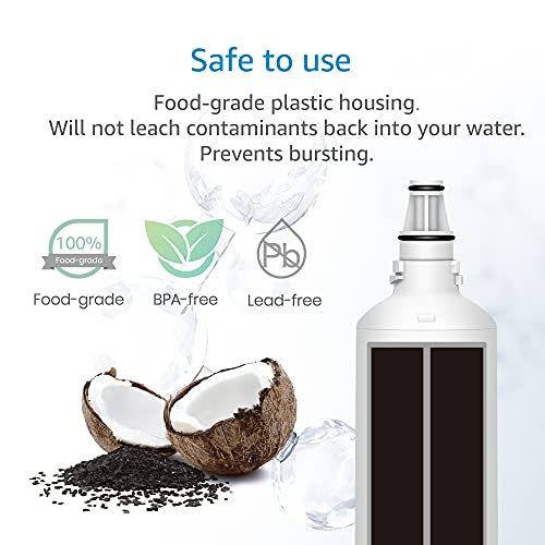 AQUACREST Water Filter Replacement for Insinkerator F-1000, Sub Zero 4204490, Aqua-Pure Easy Complete , 1 Pack by AQUACREST