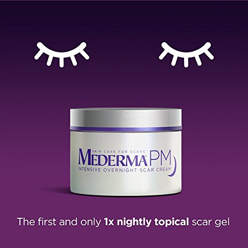 Mederma PM Crema intensiva para cicatrices durante la noche – Funciona con la actividad regenerativa nocturna de la piel – aplicación una noche se muestra clínicamente para hacer cicatrices más pequeñas y menos visibles