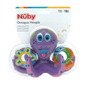 Nuby Flotante Pulpo Púrpura con 3 anillos Hoopla Interactivo Juguete de baño