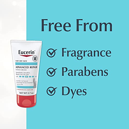 Eucerin Advanced Repair Hand Creme 2.7 oz (Pack of 2)