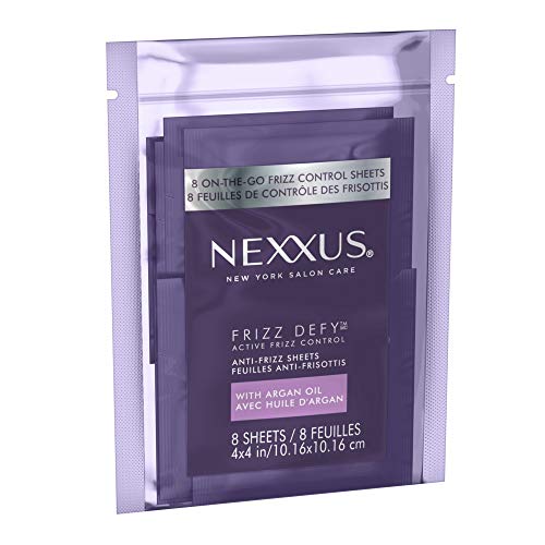 Nexxus Frizz Defy - Juego de 8 hojas antifrizz