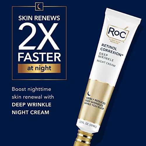 RoC Retinol Correxion Deep Wrinkle Night Cream 1.1 fl. oz (33ml)