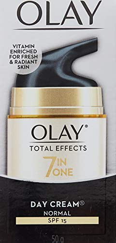 Olay Total Effects 7 en 1 Crema de día antienvejecimiento normal, SPF 15 50 gramos