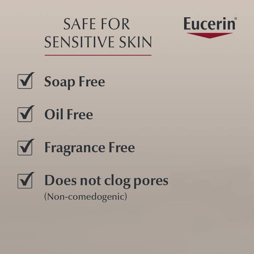 Eucerin Sensitive Skin Redness Relief Soothing Cleanser 6.8 Ounce by Eucerin