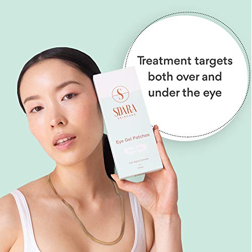 Under Eye Patches - 24k Gold Under Eye Mask for Puffy Eyes, Bags, Dark Circles | Hydrating Natural Anti Aging Face Pads | Treatment for Men & Women |
