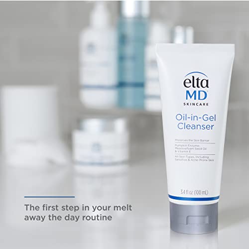 Oil-In-Gel Cleanser by EltaMD for Unisex - 3.4 oz Cleanser