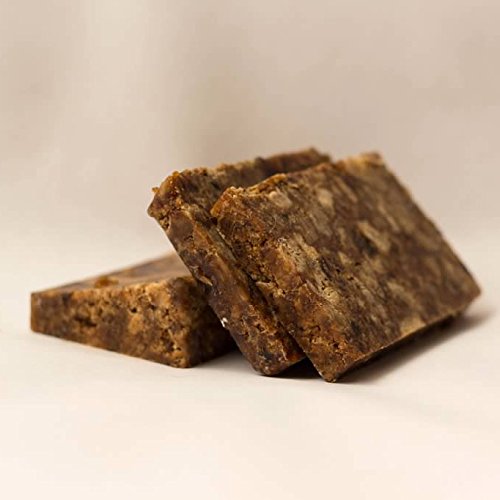 #1 Best Quality African Black Soap - Bulk 1lb Raw Organic Soap for Acne, Dry Skin, Rashes, Burns, Scar Removal, Face & Body Wash, Authentic Beauty Bar From Ghana West Africa - Incredible By Nature