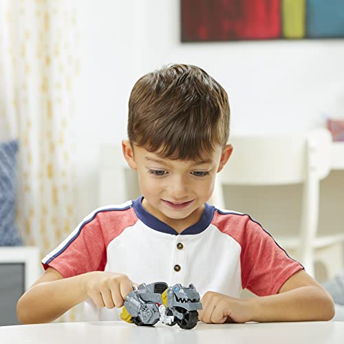 Transformers Dinobot Adventures Dinobot Squad Grimlock, Dinobot Snarl, and Predaking 3-Pack Converting Figures, 4.5-Inch Toys, Ages 3 and Up