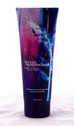 Secret Wonderland Crema corporal hidratante triple 8 oz para baño y cuerpo