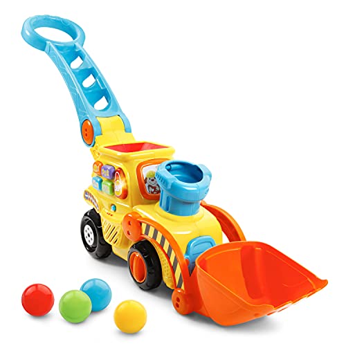 VTech Pop-a-Balls Push & Pop Bulldozer