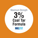 MG217 Psoriasis Medicated Conditioning 3% Coal Tar Shampoo 8 Fl Oz