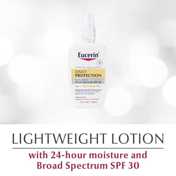 Eucerin - Daily Protection Moisturizing Face Lotion Fragrance Free 30 SPF - 4 oz. by Eucerin