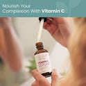 Vitamin C Serum 20% by Eva Naturals (1 oz) - Best Vitamin C Serum for Face, Offers Anti-Aging & Protection Against UV & Free Radical Damage - Hyaluronic Acid, Vitamin E & Turmeric - Enhanced Formula by Eva Naturals