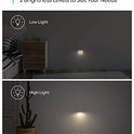 Eufy Lumi - Luz nocturna adhesiva de segunda generación LED blanca cálida, sensor de movimiento, recámara, baño, cocina, pasillo, escaleras, eficiencia energética, compacto, paquete de 3