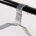 Mr. Pen - Perchas de alambre, paquete de 10, perchas de metal, perchas de alambre para ropa, perchas de alambre, colgador de ropa de metal, perchas plateadas, perchas delgadas, perchas estándar