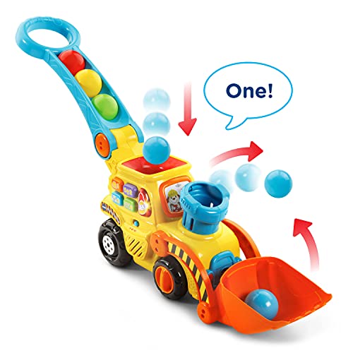 VTech Pop-a-Balls Push & Pop Bulldozer