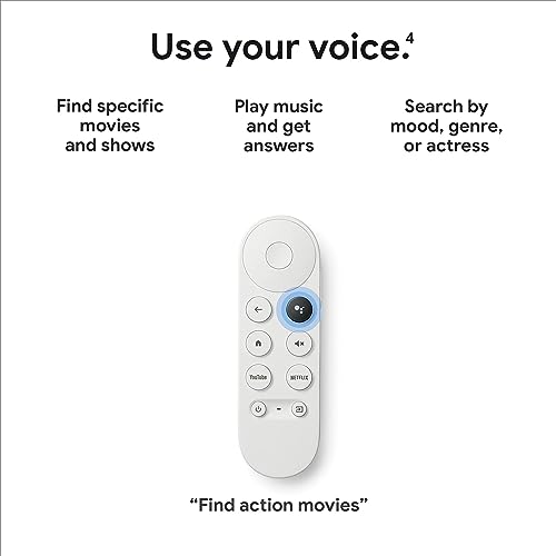 Chromecast with Google TV - Streaming Entertainment with Voice Search - Watch Movies, Shows, and Live TV