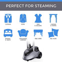 pursteam Full Size Garment Tela Steamer profesional heavy duty líder de la Industria 2.5 Litro (85 fl. oz.) tanque de agua de la Producción más de 60 min de vapor continuo con 4 Nivel vapor ajuste