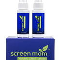 Screen Cleaner Kit - Best for Laptop, iPad, Eyeglass, LED, LCD, TV - Includes 2-2oz Spray Bottles and 3 Premium Purple Microfiber Cloths - Great for Travel, Smartphone, Touchscreen, Kindle, Sunglass