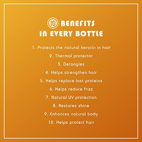 it's a 10 Miracle Leave-In Plus Keratin Spray 10 onzas