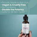 Vitamin C Serum 20% by Eva Naturals (1 oz) - Best Vitamin C Serum for Face, Offers Anti-Aging & Protection Against UV & Free Radical Damage - Hyaluronic Acid, Vitamin E & Turmeric - Enhanced Formula by Eva Naturals