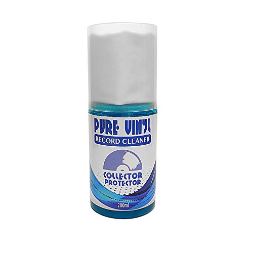 Limpiador de discos de vinilo puro por Collector Protector botella de spray de 207 ml