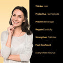 Ultrax Labs Hair Plush | Lush Caffeine Hair Loss Hair Growth Thickening Treatment Formula Serum