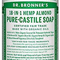 Dr. Bronner Jabón líquido de aceite de almendras, 16 Fl Oz
