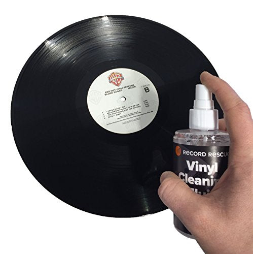 Vinyl Cleaning Fluid & Microfiber Towel - Record Washing Solution (200ml Spray Bottle) | Record Rescue