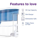 PUR 18 Cup Dispenser with One Pitcher Filter