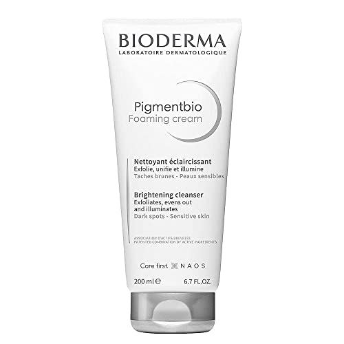 Bioderma | Pigmentbio Foaming Cream Limpiador Iluminador 200ml | Exfolia e ilumina la piel con manchas e hiperpigmentación