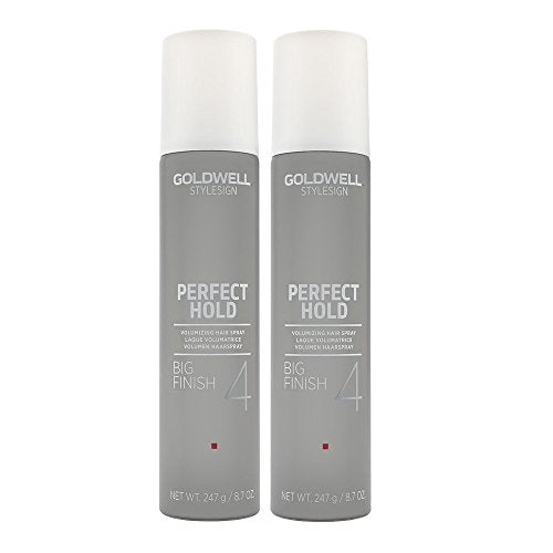 Goldwell Big Finish Volume Hairspray 9.2 Oz. Set of 2 by Goldwell