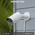 REOLINK Cámaras de seguridad para exteriores, sistema de cámara de seguridad para el hogar para vigilancia PoE IP de 5 MP, detección inteligente de seres humanos/vehículos, funciona con casa inteligente, lapso de tiempo, tarjeta SD de hasta 256 GB, RLC-51