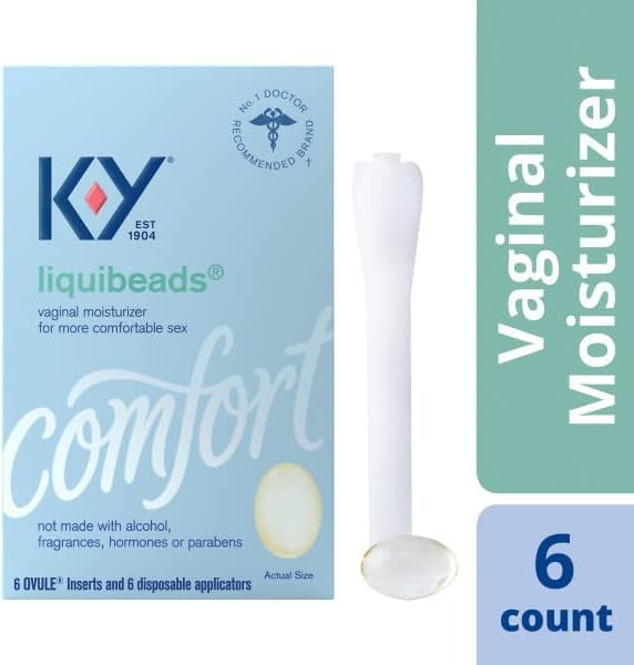 K-Y Liquibeads Vaginal Hidratante, 6 abalorio
